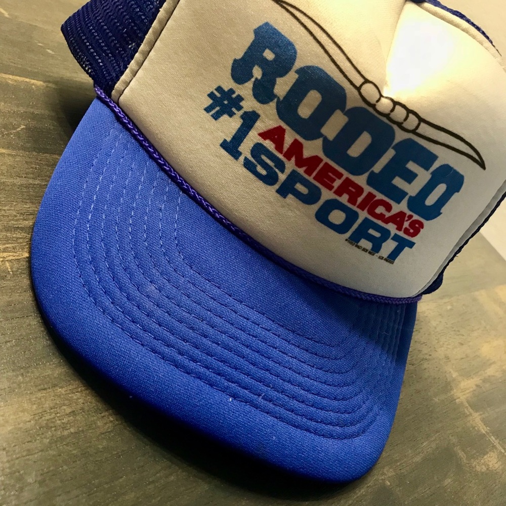 Vintage Rodeo trucker hat
